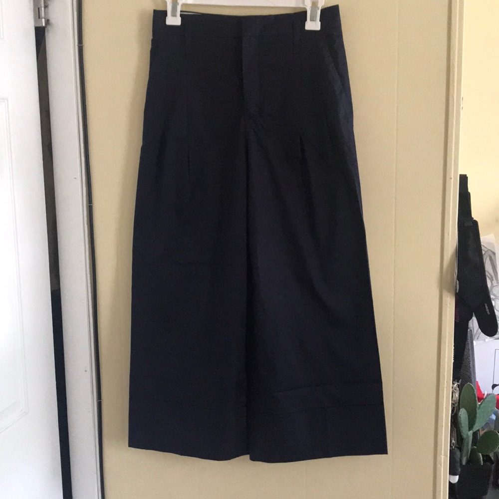 Wide Mid-Rise pants